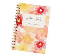 Agenda 2025, bloc-notes à spirale, format A5, outil de gestion budgétaire pour voyage, notes, devoirs, études et travail, organiseur personnel pour une planification efficace du temps et des finances