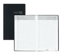 Agenda 2025 Brepols Building journalier 1 page par jour 17 x10 cm noir G