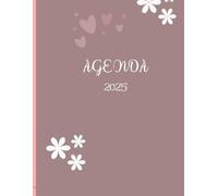 Agenda 2025 con planificación diaria, semanal y anual: Organiza tu año con eficiencia, gestiona tus metas y tareas diarias con facilidad