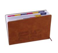 Agenda 2025 en Anglais, Carnet de Notes 365 Jours, Papier Coffee