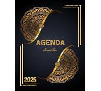 Agenda 2025: Journalier - Grand Format A4 - 365 jours 1 Page Par Jour Avec Horaires