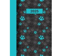 Agenda 2025 Journalier: Organiseur quotidien de 12 mois de janvier à décembre, format A4, 1 page par jour, jolie couverture, parfait pour les amoureux des chats.