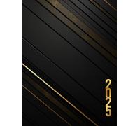 Agenda 2025: Mensuel et Semainier , Vertical 1 Semaine sur 2 Pages, de Janvier a Décembre 2025, Grand Format A4, Simple et Pratique pour un Usage Personnel ou Professionnel.