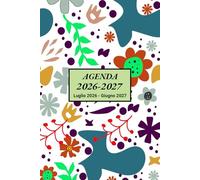 Agenda 2026/2027 a5 giornaliera luglio 26 Giugno 27: 1 pagina per giorno, con orari 07:00 - 21:00 12 mesi e 365 giorni