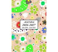 Agenda 2026 2027 Día por Página A5: 365 días | 1 Página = 1 Día | Horario de 07:00 a 21:00 | español