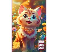 agenda 2026 2027 scolaire chat: Gérez votre temps avec efficacité et atteignez vos objectifs académiques en toute simplicité grâce à notre Planificateur Quotidien simple et pratique