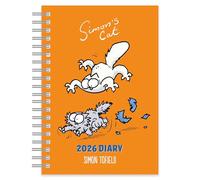 Agenda 2026 à spirale Simon's Cat A5