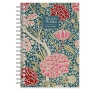 Agenda 2026 à spirale William Morris, format A5