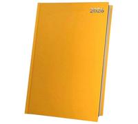 Agenda 2026 A4/A5/A6 - Couleur pastel - Semainier - Jaune - A4 - 1 page par jour