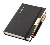 Agenda 2026 A5 Une Page par Jour, Agenda 2026 de janvier à décembre, Planificateur Annuel 2026, Agenda Quotidien à Couverture Rigide avec Onglets Mensuels Colorés, Stylo, Anneau Porte-Stylo, Poche