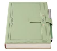 Agenda 2026 A5 une page par jour, Agenda 2026 un jour par page de janvier à décembre, Organiseur Planificateur à vue journalière, Agenda 2026 de 12 mois avec set de stylos, Onglets mensuels colorés, 3