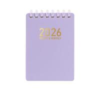 Agenda 2026 A7 Pocket Workbook, Soft Coil Binding Design, Compact Organizer Layout, Portable Writing System | Journal Planning Book, Meeting Research Notes, Work Management