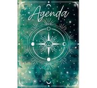Agenda 2026: Astrologie | Semainier (une semaine sur deux pages) | Grand format - A4 | 21x29,7 cm | Planning hebdomadaire horizontal | To-do list | Français