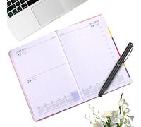 Agenda 2026 - Carnet de planification en anglais de 16,8 cm pour définir des objectifs, listes de tâches quotidiennes et mensuelles - Organisateur avec registres de travail, suivi des rendez-vous pour