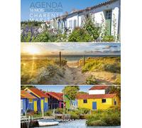 AGENDA 2026 CHARENTE MARITIME - LA ROCHELLE - ILE DE RE - FORMAT 21x16,5 cm (aj97) + offert un agenda de poche 2026