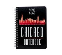 Agenda 2026 Chicago, Illinois et planificateur urbain - Guide de ressources avec vues quotidiennes, hebdomadaires et mensuelles - Calendrier de référence sur 3 ans - Guide de voyage multifonction et