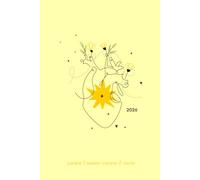 AGENDA 2026 “curare l’anima curare il cuore”: Planner settimanale verticale con spazio per note | 144 pagine | Formato 15 x 23 cm | IM the ONE | Colore giallo