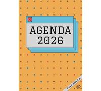 AGENDA 2026 Diseño Retro PC: Planificador diario, semanal y mensual para todo el año 2026 | Formato libro de tapa blanda | Tamaño A5 | Semana de Lunes a Domingo