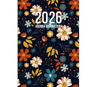 Agenda 2026 Giornaliera A4: Organizzatore 2026, Diario Annuale con Spazi per Obiettivi e Liste, Pianificazione Giornaliero, Formato A4