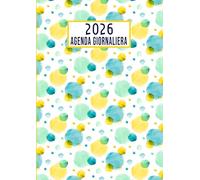 Agenda 2026 Giornaliera A4: Planner 2026, Diario Annuale con 12 Mesi Completi, Pianificazione Giornaliero e Mensile, 1 Pagina per Giorno, A4