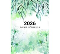 Agenda 2026 Giornaliera A4: Planner Annuale 2026, 1 Pagina per Ogni Giorno, Strumento per Lavoro, Studio e Vita Privata, A4