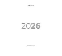 Agenda 2026 Giornaliera B5 Bianca Flessibile ABNotes: Planner Un Giorno per Pagina, Spazio Note, Calendario Mensile - Organizer Professionale Italiano - Carta Bianca Spessa, Minimalista