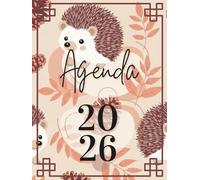 Agenda 2026: Herramienta Integral de Gestión de Tiempo para Rutinas Semanales | Incluye Registro de Proyectos, Listas de Tareas y Hojas de Puntos | Estilo Estético Otoñal