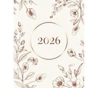 Agenda 2026 Journalier: Grand Planificateur journalier en français - Une page par jour 12 mois avec suivi des heures | objectifs, to-do list et notes | Janvier à Décembre 2026