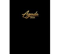 Agenda 2026 Journalier: Planificateur Journalier Professionnel Grand Format A4 | Très complet | 1 Page par jour avec heure ( Janvier 2026 / Décembre 2026 ) | Français