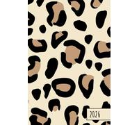 Agenda 2026 - Léopard: Organisez votre journée, boostez votre productivité et optimisez votre temps grâce au planificateur semainier vertical au format de poche A6