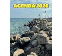 Agenda 2026 mer paradisiaque: Semainier Professionnel, 2 Pages Par Semaine Avec Heure, Format A4, image soleil mer bateau recto et verso, paysages, tourisme, vacances