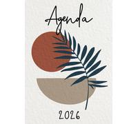 Agenda 2026 Minimaliste: Organisez votre journée, boostez votre productivité et optimisez votre temps grâce au planificateur semainier vertical au format A4