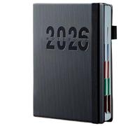 Agenda 2026 - Organiseur académique compact, journal hebdomadaire pour la gestion du temps | Idéal pour le bureau, les études, le travail, l'université, les voyages, les étudiants, les femmes et les