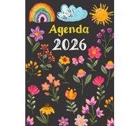 Agenda 2026: Pianificazione Giornaliero e Mensile,1 pagina per giorno - 12 mesi da Gennaio 2026 a Dicembre 2026 e 365 giorni con To Do List e Obiettivi - Formato Grande A4.