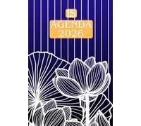 Agenda 2026, planificación de proyectos, calendarios mensuales, secciones de organización, diseño ilustrado con diferentes temáticas a color para ... de tareas, notas, seguimiento de metas y más.
