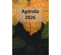 Agenda 2026 - Planificador Anual con Calendario Semanal, Mensual y Espacios para Notas