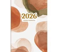 Agenda 2026 | Planificador para el 2026 | Diseño Abstracto: Organiza tu vida y tus proyectos con claridad.