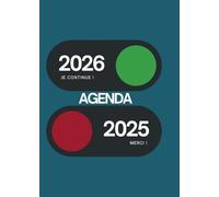AGENDA 2026: Planifiez votre année avec succès. Organisez votre année et atteignez vos objectifs.