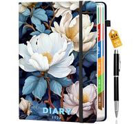 Agenda 2026 Semainier A5 200 Feuilles (424 Pages) Carnet de 2026 Bloc Note Journalier 21 x 14.5 cm Agenda Scolaire Planificateur Hebdomadaire Planner Notebook (Lys) (Lys)