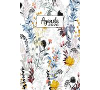 Agenda 2026: Settimanale da Gennaio a Dicembre 2026, 12 mesi, La settimana su una doppia pagina, Formato A5.