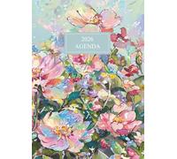 AGENDA 2026: Settimanale Floreale, Planner A4 con vista annuale, mensile e settimanale - Eleganza e organizzazione ogni giorno