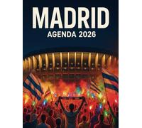 Agenda 2026 supporters football Madrid: Semainier professionnel, 2 pages par semaine avec heure, format A4