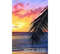 Agenda 2026 Tropical - Océan et jungle, 1 jour par page: Organisez vos journées et voyagez chaque jour