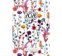 Agenda 2026 Verticale: Settimanale 12 Mesi da Gennaio a Dicembre 2026 | La Settimana su una doppia pagina | Pianificatore Italiano | Coordinatrice del Caos