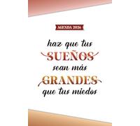 AGENDA 2026 vista SEMANAL A5: Formato anual de 15,2 x 22,9 cm, con planificador mensual, registro de momentos importantes y frases motivadoras semanales