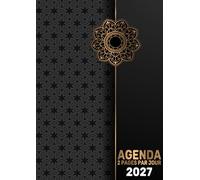 Agenda 2027: 2 pages par jour | horaires de 07h00 à 22h00 | de janvier à décembre 2027 | un mois = deux pages | 12 mois | Format A4