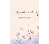 Agenda 2027 Butterfly Line Art: Tre giorni per pagina