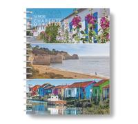 AGENDA 2027 CHARENTE MARITIME - LA ROCHELLE - ILE DE RE - FORMAT 21x16,5 cm (aj97) + offert un agenda de poche 2027