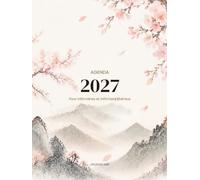 Agenda 2027 Infirmière Libérale: Organiser ses tournées jour après jour · Couverture Cerisier rose