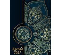 Agenda 2027 Settimanale A4: Planner Settimanali, 1 Settimana Su 2 Pagine, Con Orari 06:00 To 22:00, 12 Mesi Da Gennaio a Dicembre